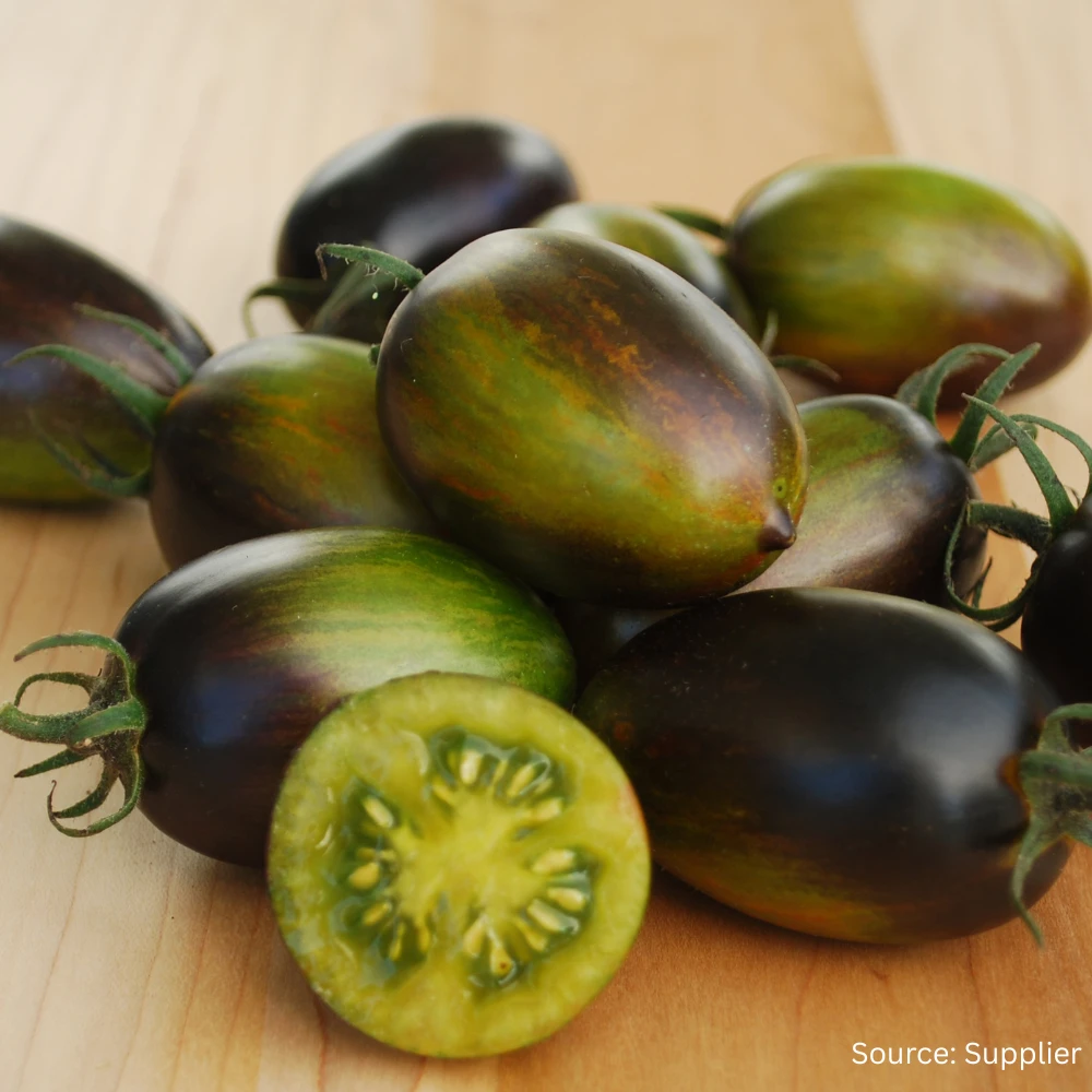 Organic Tomato Brad's Atomic Grape 3 Organic Tomato Brad's Atomic Grape